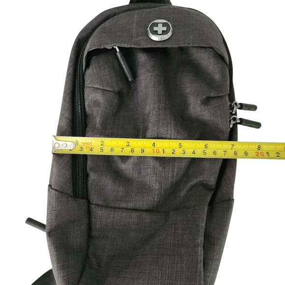 Swissdigital Crossbody Sling Event Backpack grey - Picture 9 of 10